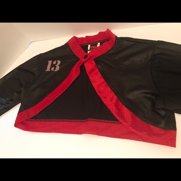 Halloween Costume Top Cheerleader Slasher Victim - Picture 3 of 10